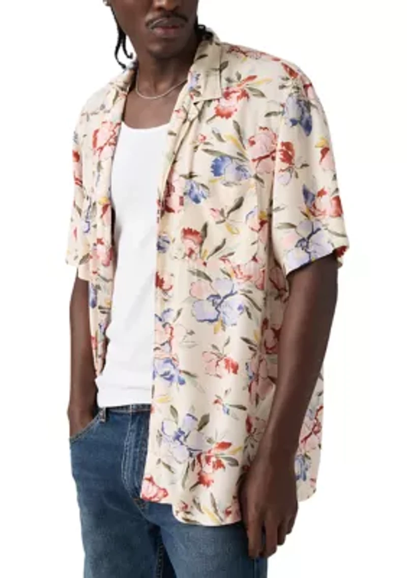 Men's Classic Fit Floral Shirt