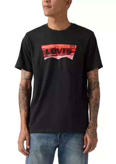 Men's Graphic Coastal Batwing Shirt