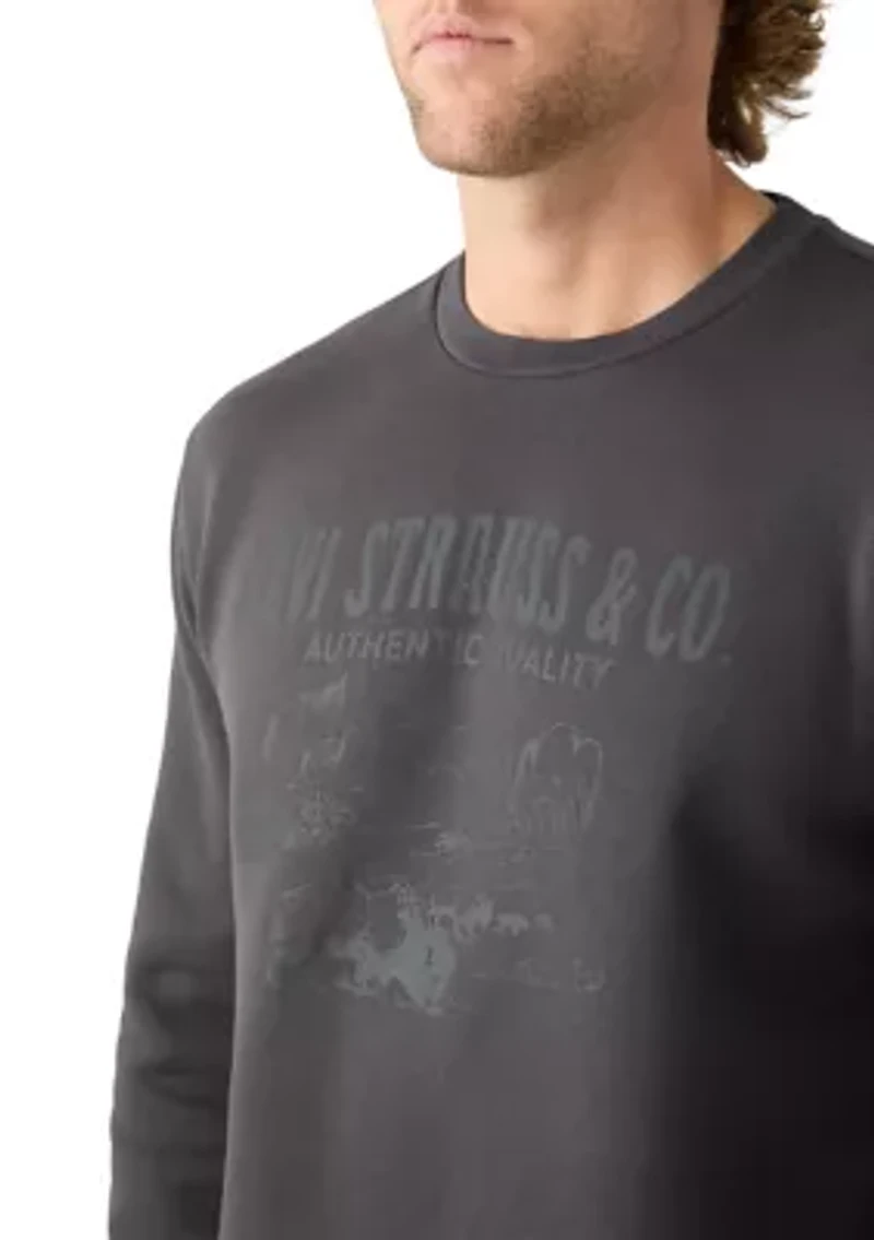 Tonal Graphic Sweatshirt