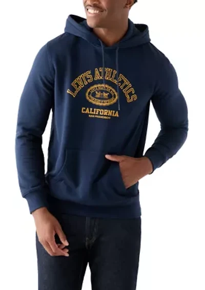 Crest Front Graphic Hoodie