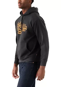 Relaxed Two Horse Graphic Hoodie