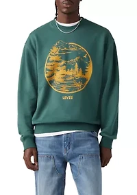 Nature Circle Graphic Pullover