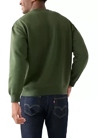 Relaxed Graphic Crew Neck Sweatshirt