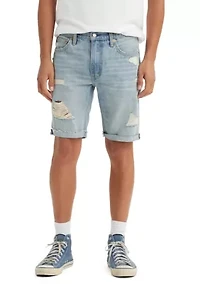 412 Slim Fit Denim Shorts