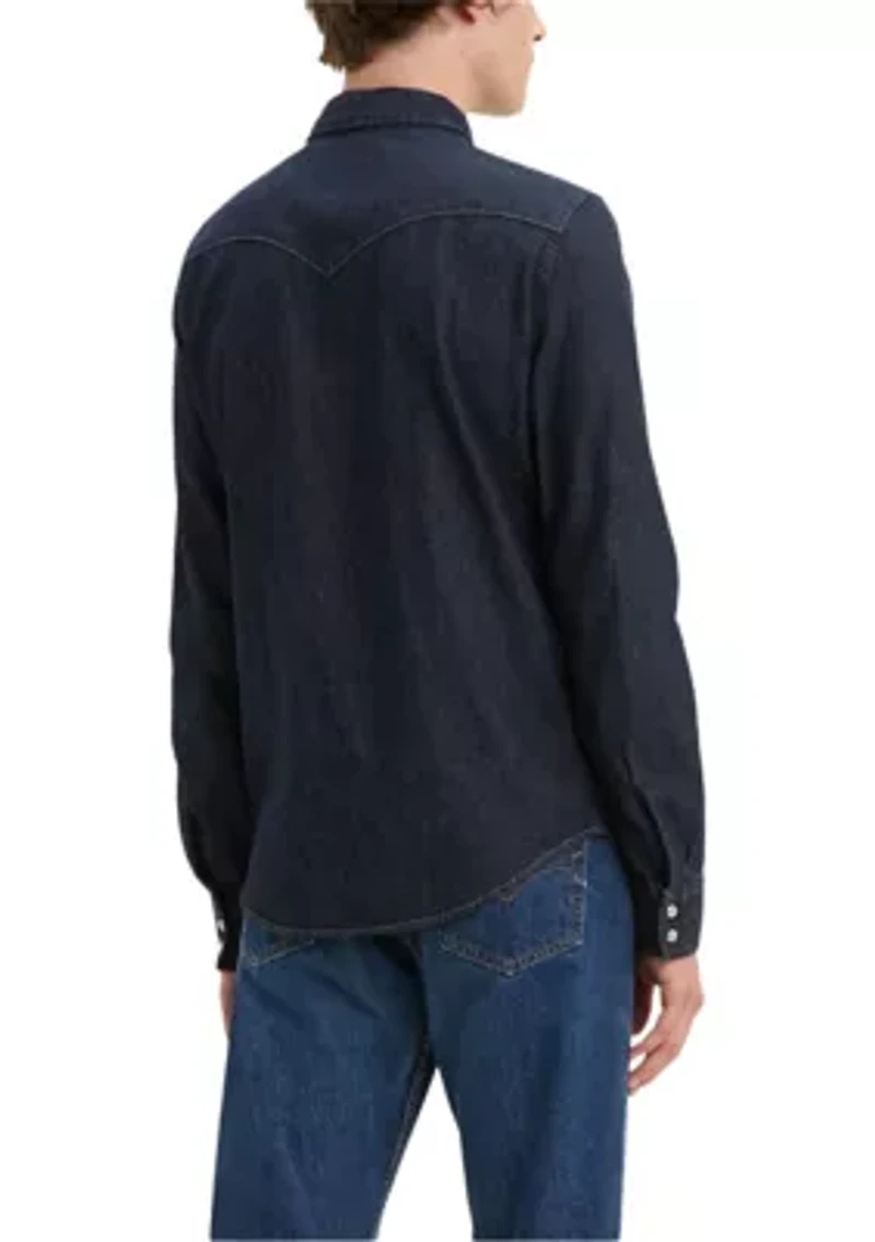 Standard Red Cast Rinse Classic Western Shirt