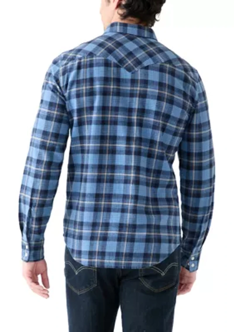 Classic Western Plaid Shirt