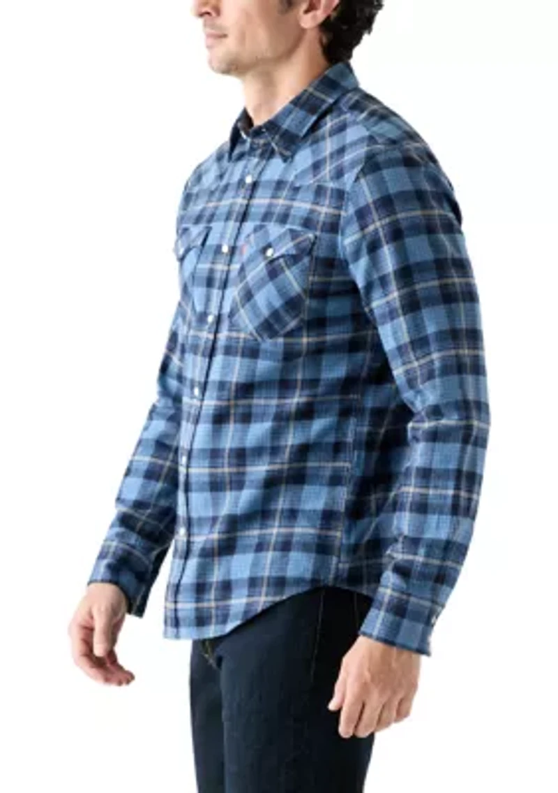 Classic Western Plaid Shirt