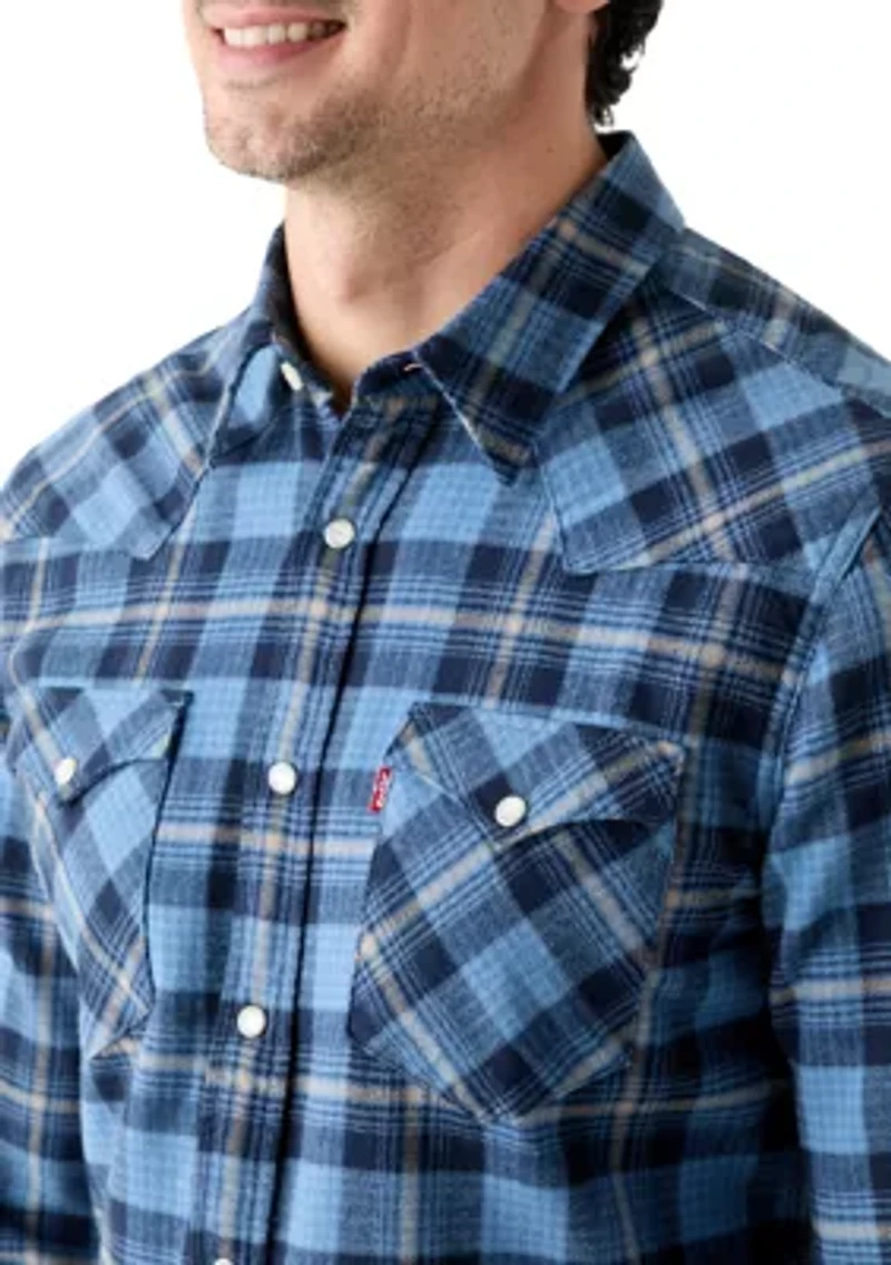 Classic Western Plaid Shirt