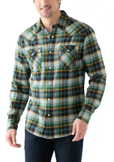 Classic Western Plaid Shirt