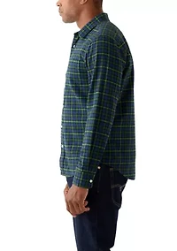 Men's Long Sleeve Classic Plaid Flannel