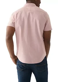 Classic One Pocket Short Sleeve Button Down Shirt