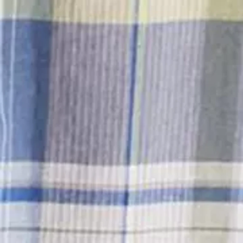 Short Sleeve Plaid One Pocket Standard Shirt