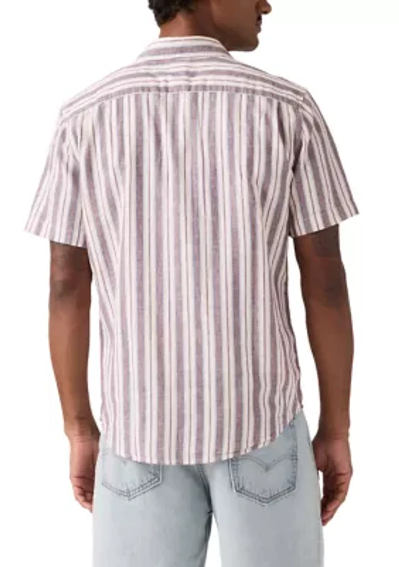 Men's Glizzn N The Sun Striped Shirt