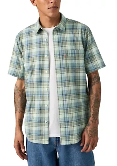 Men's Classic Fit Plaid Shirt