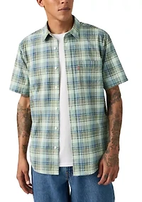 Men's Classic Fit Plaid Shirt