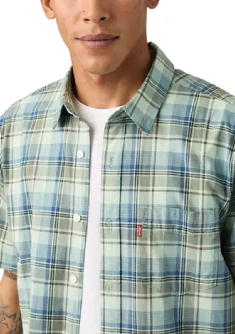 Men's Classic Fit Plaid Shirt