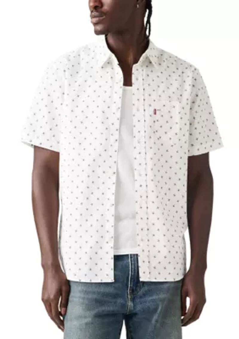 Men's Classic Fit Print Shirt