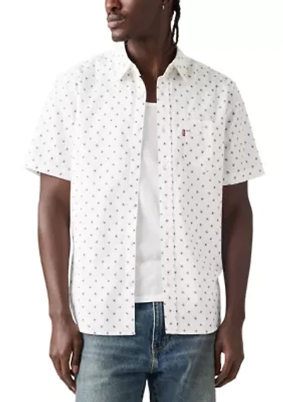 Men's Classic Fit Print Shirt