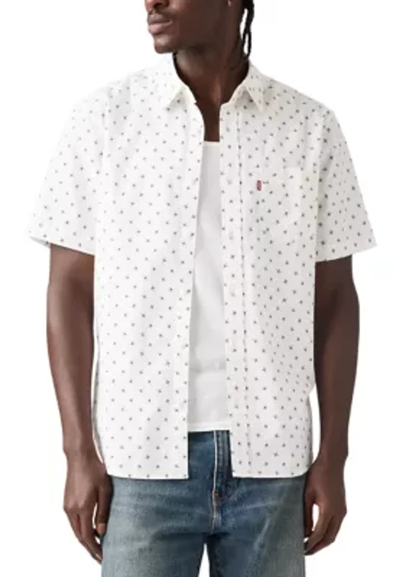 Men's Classic Fit Print Shirt