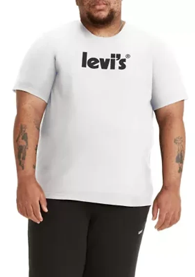Big & Tall Poster Logo Graphic T-Shirt