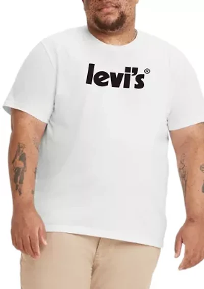 Big & Tall Poster Logo Graphic T-Shirt