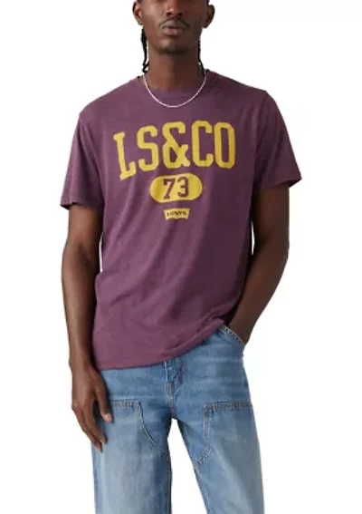 Big & Tall Short Sleeve Americana Graphic T-Shirt