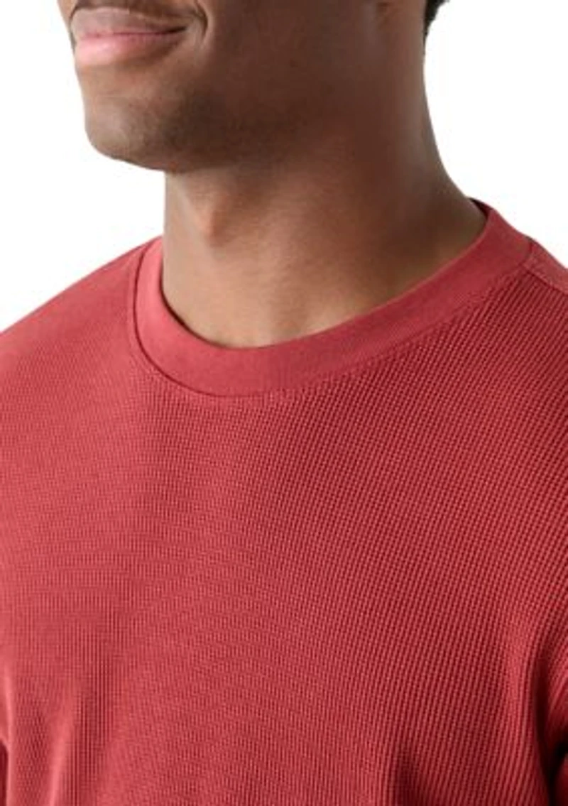 Solid Crew Neck Thermal Shirt