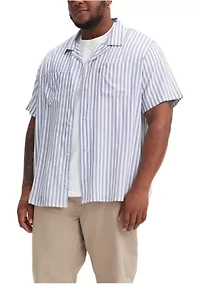 Big & Tall Slya Stripe Coastal Shirt