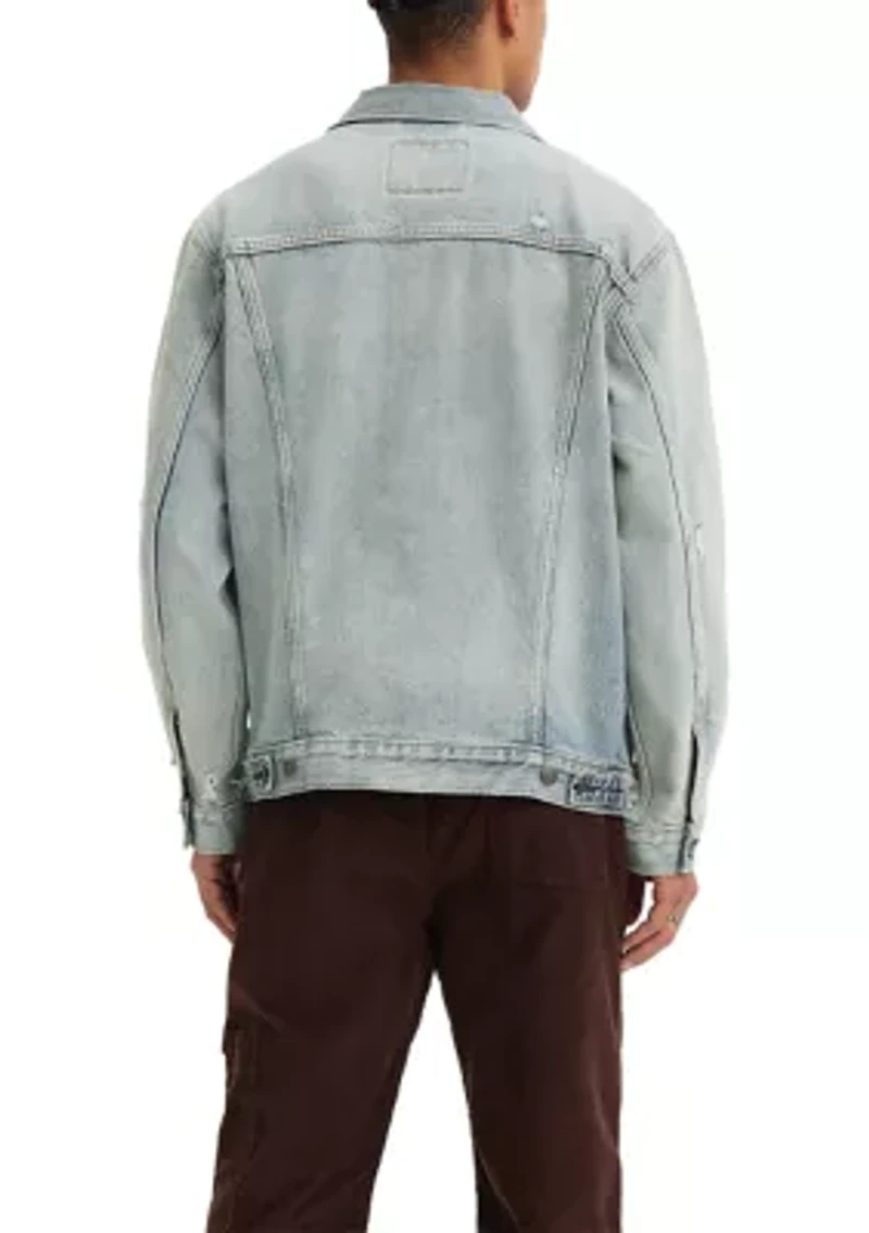 Relaxed Fit Trucker Jacket