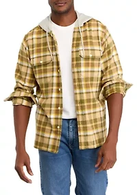 Hooded Classic Worker Shirt