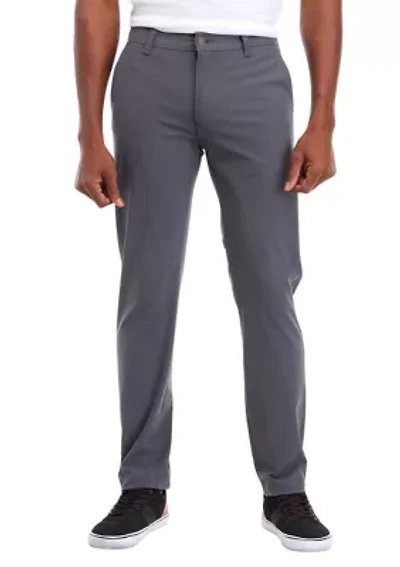 Stretch Solid Chino Pants