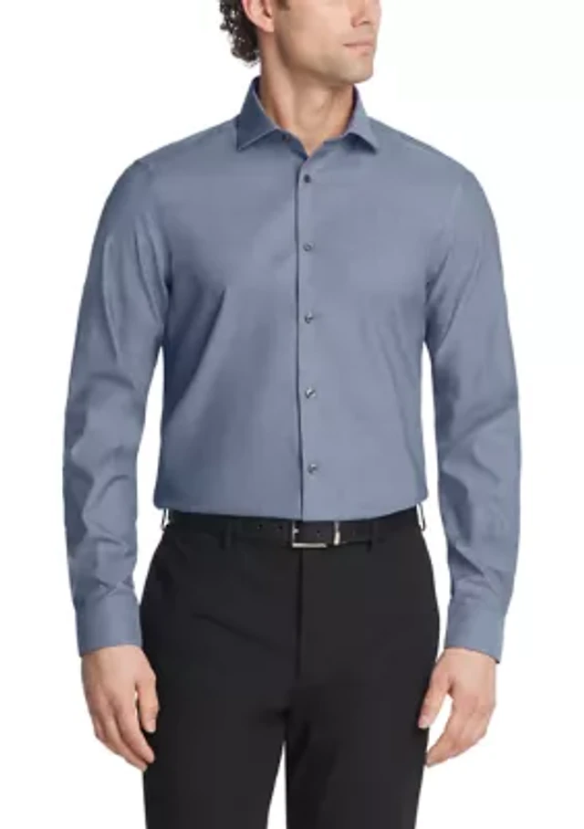 calvin klein men's slim-fit stretch flex collar dress shirt Calvin Klein Infinite Wrinkle Free Slim Fit Stretch Collar Dress Shirt at  Hamilton Place in Chattanooga, TN