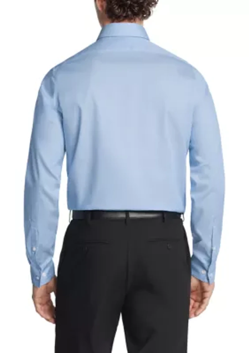 Big & Tall Steel+ Slim Fit Stretch Wrinkle Free Dress Shirt