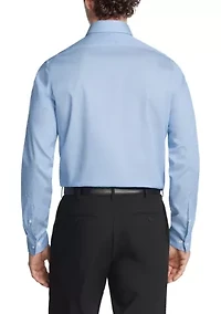 Big & Tall Steel+ Slim Fit Stretch Wrinkle Free Dress Shirt