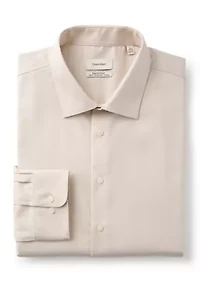 Big & Tall Steel + Stretch Wrinkle Free Dress Shirt
