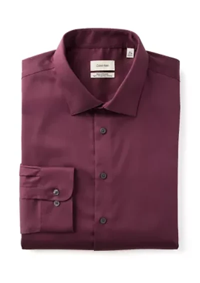Men's Big Steel+ Stretch Wrinkle Free Dress Shirt