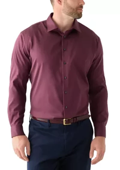 Men's Tall Steel+ Stretch Wrinkle Free Dress Shirt