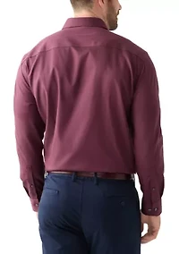 Men's Tall Steel+ Stretch Wrinkle Free Dress Shirt