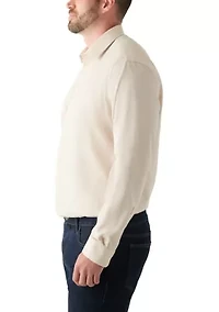 Men's Tall Steel+ Stretch Wrinkle Free Dress Shirt