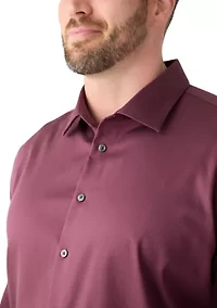 Men's Tall Steel+ Stretch Wrinkle Free Dress Shirt