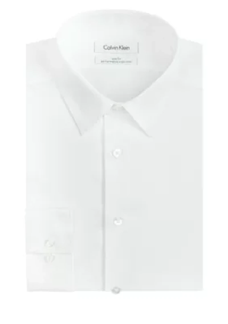 Steel Non-Iron Performance Slim Fit Dress Shirt