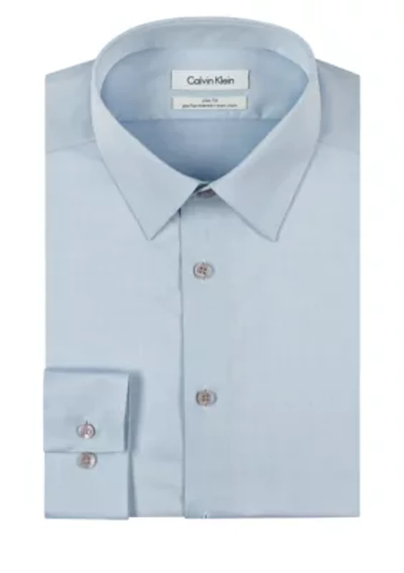 Steel Non-Iron Performance Slim Fit Dress Shirt