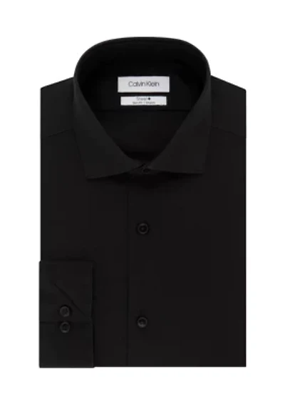 Steel Non Iron Stretch Performance Slim Fit Dress Shirt