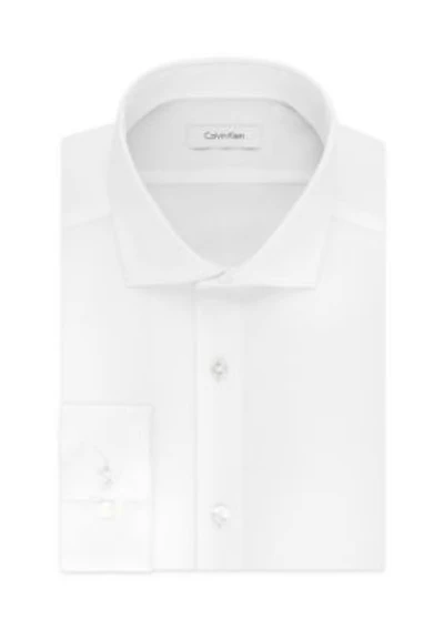Steel Non Iron Stretch Performance Slim Fit Dress Shirt