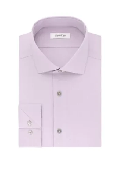 Steel Non Iron Stretch Performance Slim Fit Dress Shirt