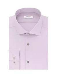 Steel Non Iron Stretch Performance Slim Fit Dress Shirt