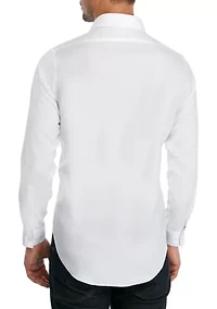 Steel Non Iron Stretch Performance Slim Fit Dress Shirt