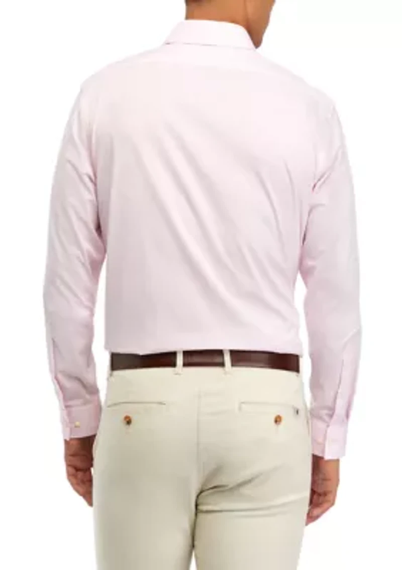 Men's Slim Fit Steel Stretch Dress Shirt