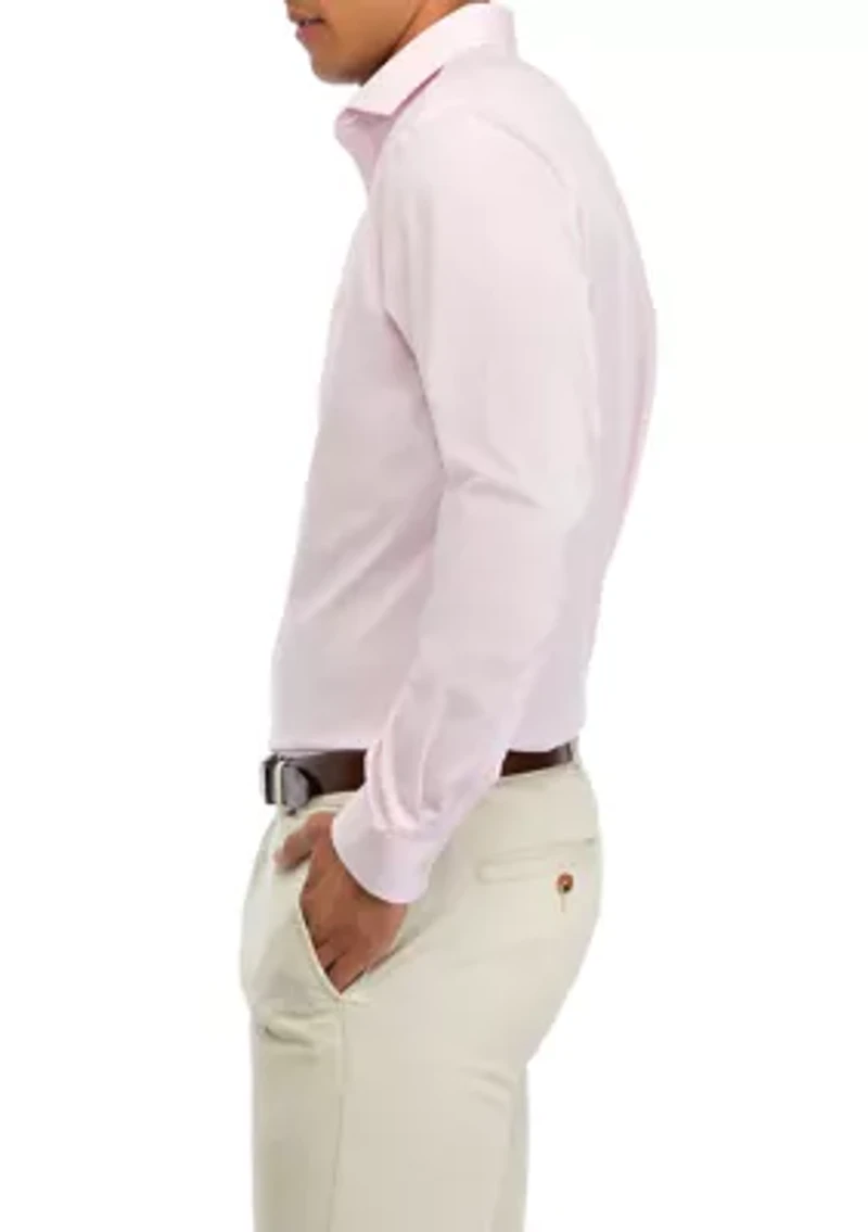 Men's Slim Fit Steel Stretch Dress Shirt