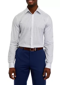 Men's Slim Fit Steel Stretch Dress Shirt